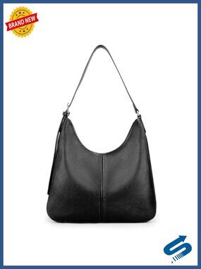 Genuine Leather Hobo Bags for Women, Top Grain Shoulder Bag Handbags Purses